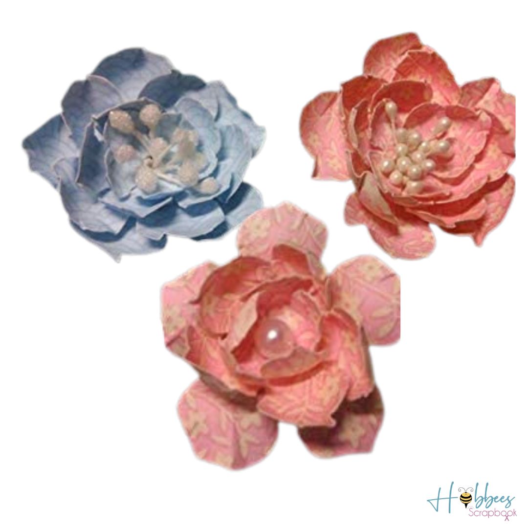 Suaje de Flores Petunias Dados de Corte / Suajes / Troqueles Hobbees