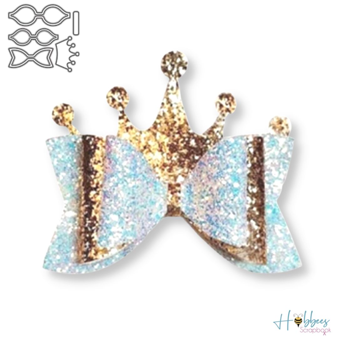 Suaje de Moño con Corona Dados de Corte / Suajes / Troqueles Hobbees