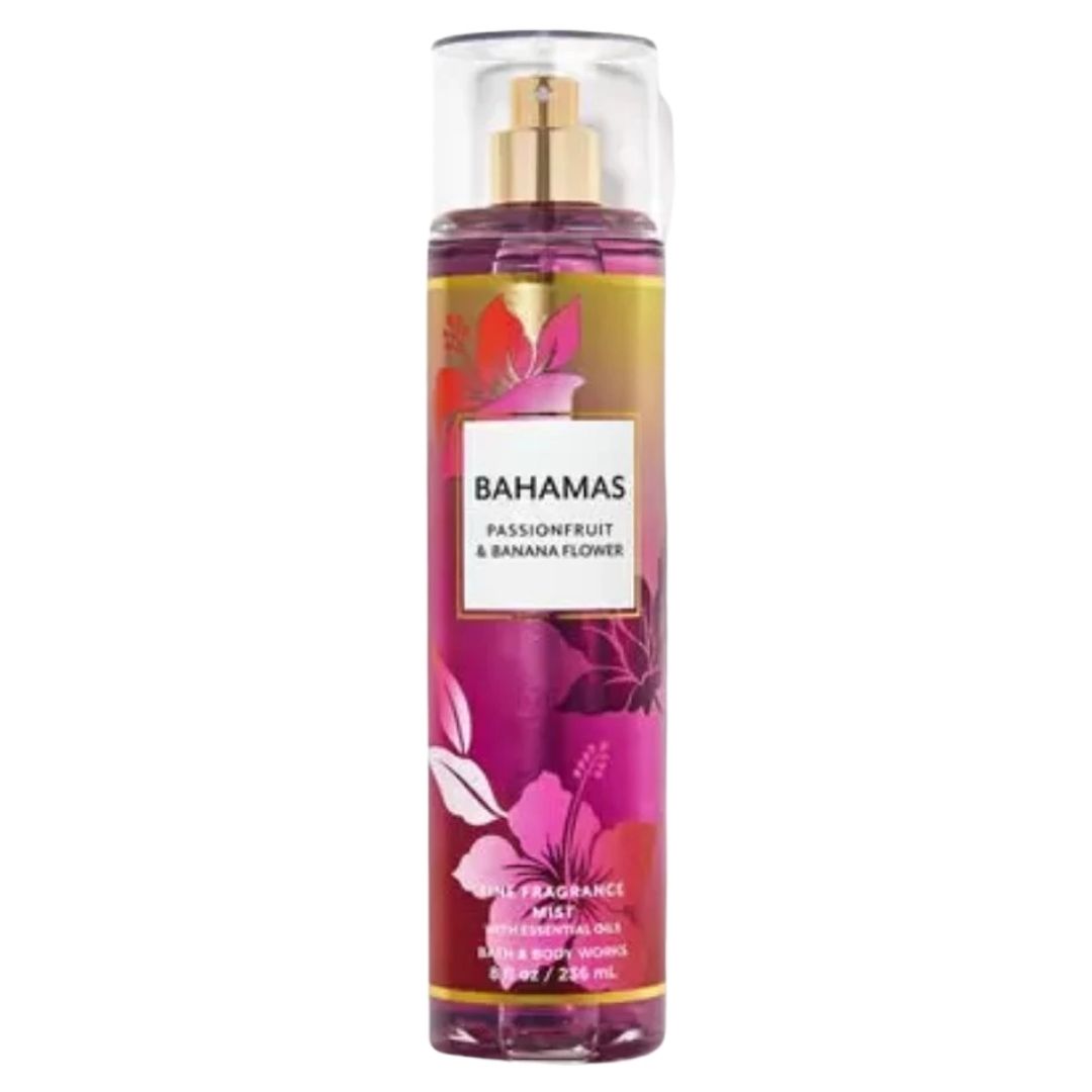 Bahamas Passionfruit &amp; Banana Flower Fragance Mist / Loción Perfume Descontinuado Bath &amp; Body Works