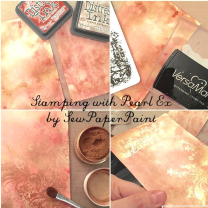 Pearl Ex Blue Pumpkin Orange / Pigmento en Naranja Calabaza Pigmentos Jacquard