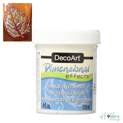 Dimensional Effects Texture Paste / Pasta de Textura de Efectos Dimensionales Pastas Texturizadoras y Medios Mixtos DecoArt