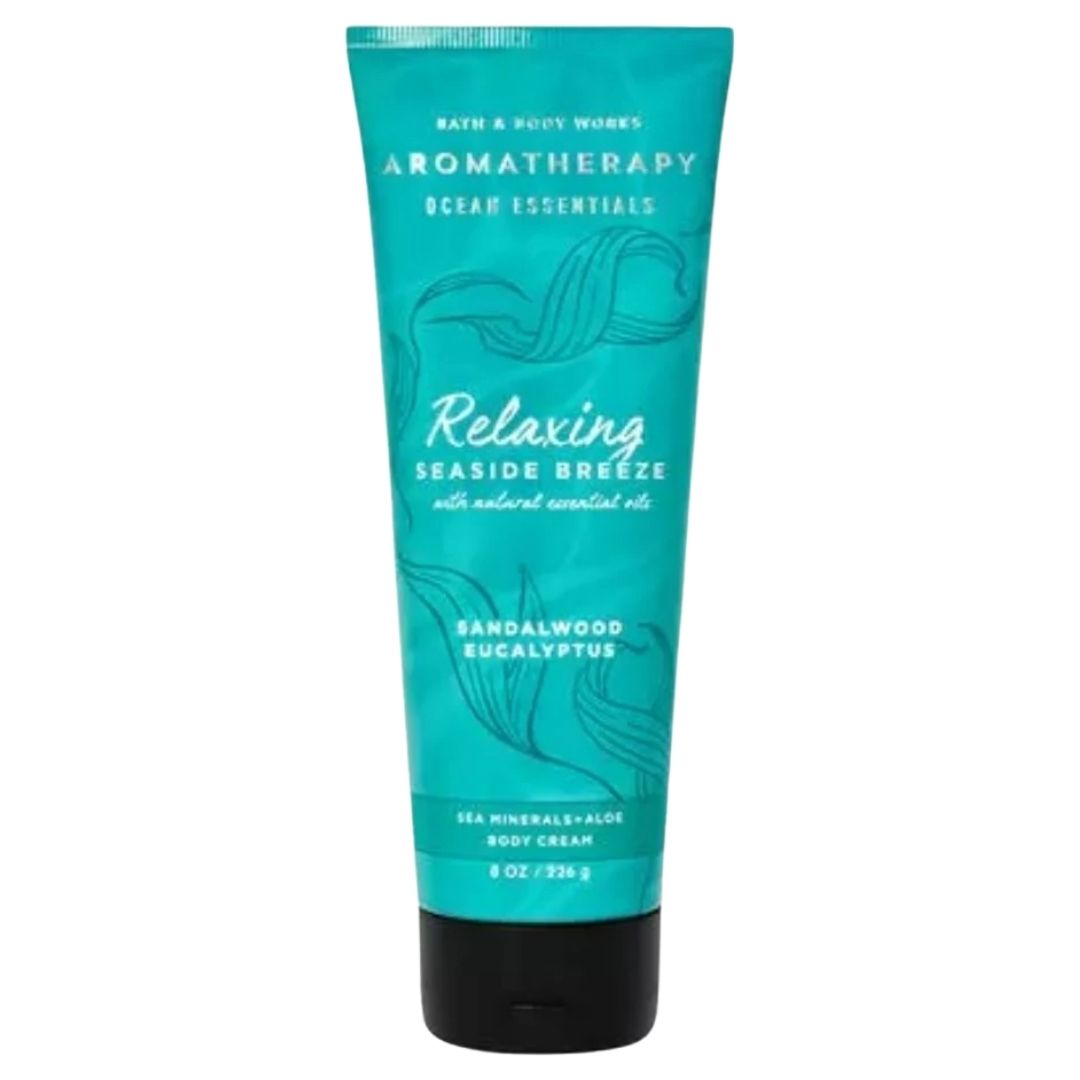 Sandalwood Eucalyptus Aromatherapy Body Cream / Crema Humectante Corporal Beauty Bath &amp; Body Works