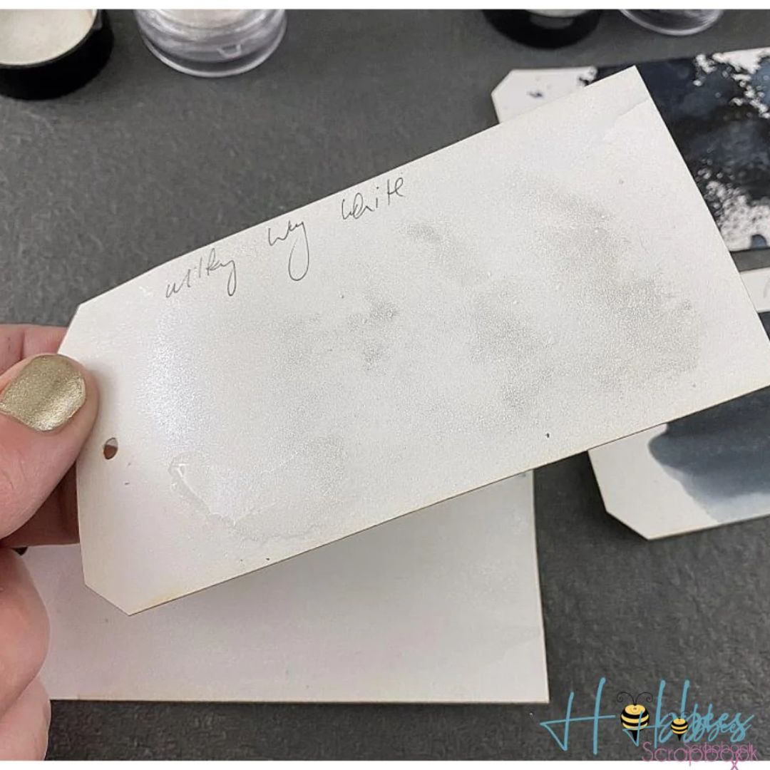 Magicals Milky Way White / Pigmento Acuarelable en Polvo Blanco Acuarela Lindy&