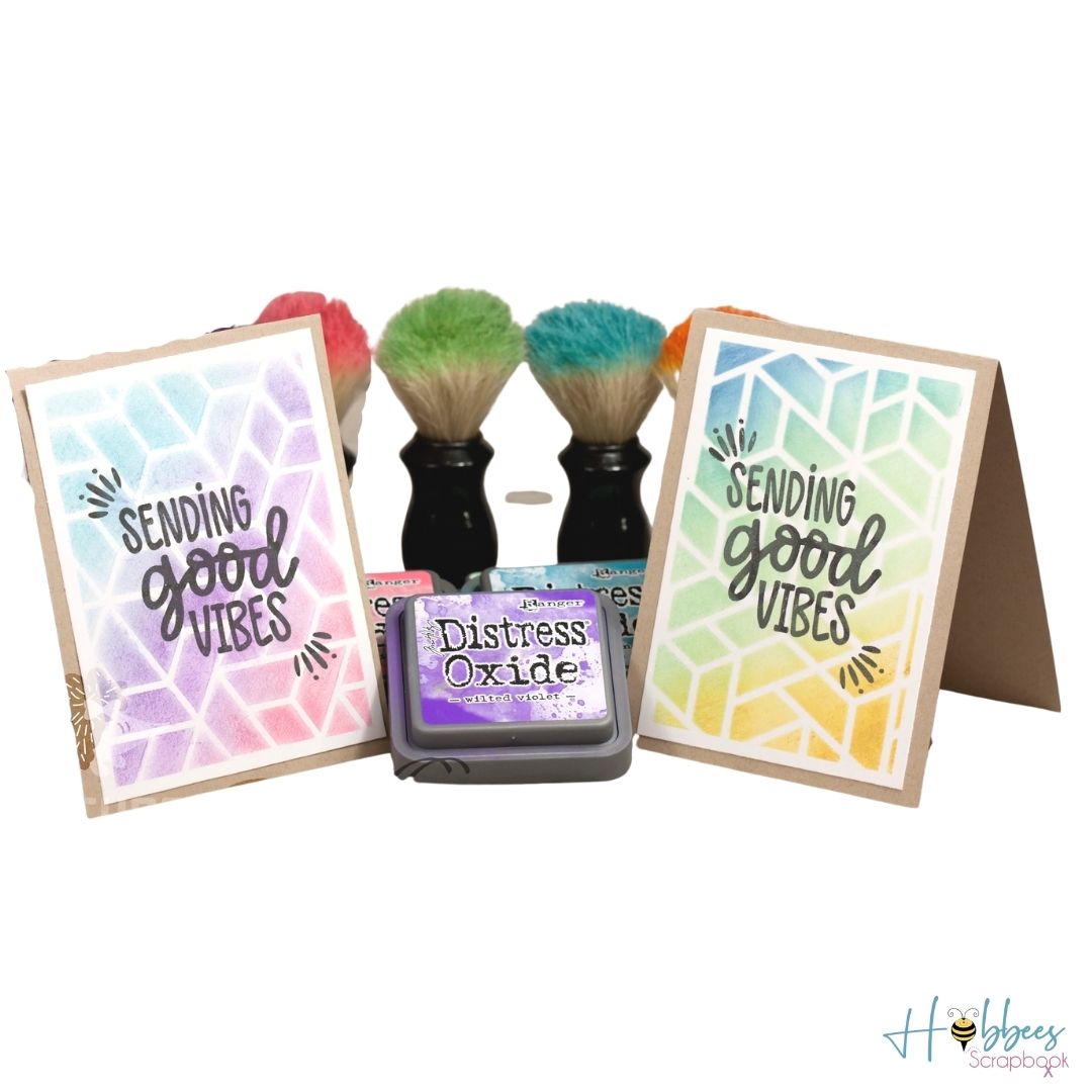 Tim Holtz Distress Oxide Iced Spruce / Cojin de Tinta Efecto Oxidado Gris Frío Tintas Ranger