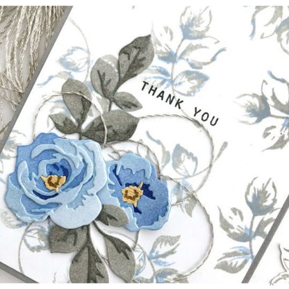 Suajes de Rosas Chicas en Capas Dados de Corte / Suajes / Troqueles Hobbees