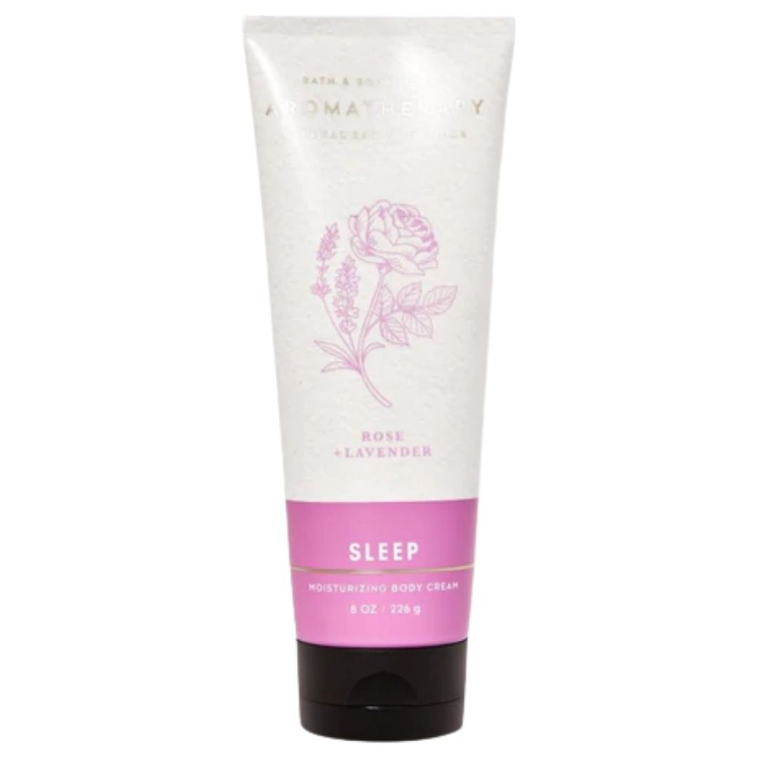 Rose Lavender Aromatherapy Body Cream / Crema Humectante Corporal Beauty Bath &amp; Body Works