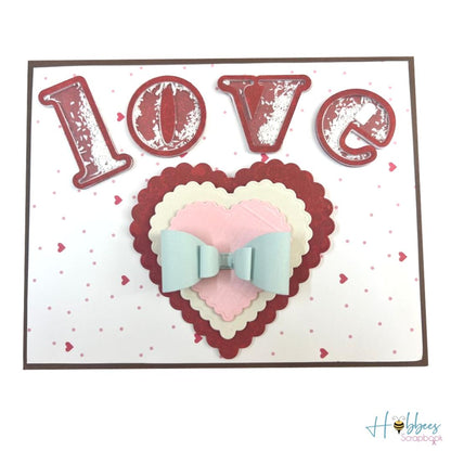 Suajes de Alfabeto Minúscula Con Contorno Dados de Corte / Suajes / Troqueles Hobbees