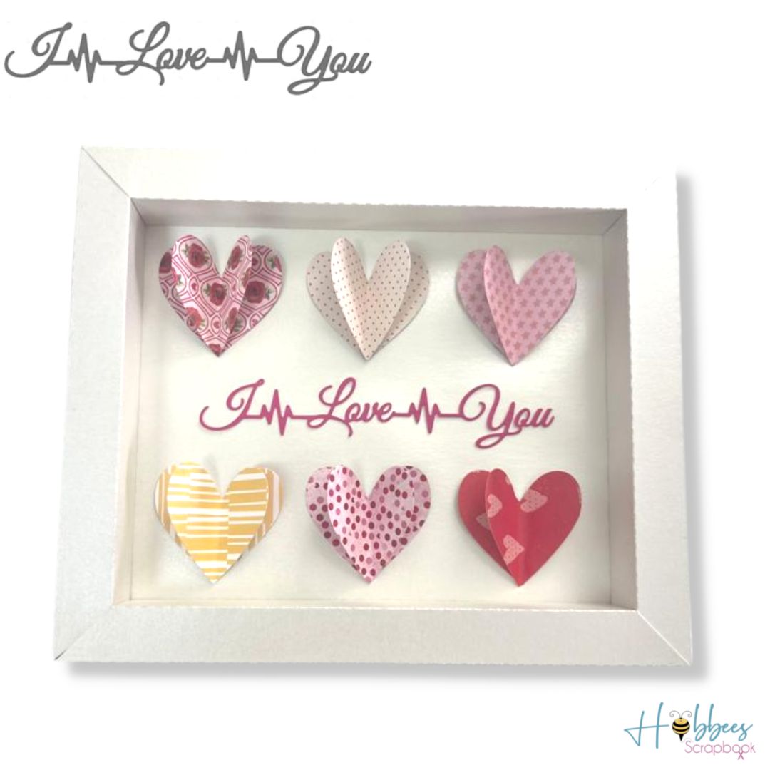 I Love You Die / Suaje i Love You Dados de Corte / Suajes / Troqueles Dress My Craft