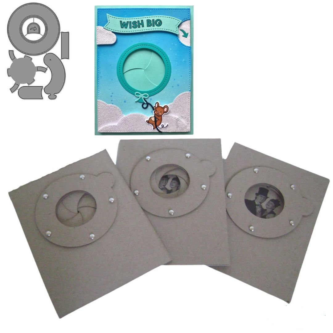 Suaje de Iris de Cámara Mágico Chico Dados de Corte / Suajes / Troqueles Hobbees