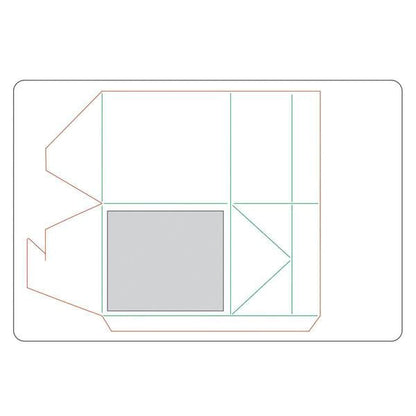 Milk Carton Box / Suaje de Cajita de Leche Descontinuado Sizzix