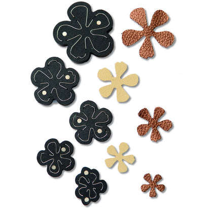 Jill MacKAy Movers &amp; Shapers Magnetic Die Carnation Stack / Suajes de Flores Descontinuado Sizzix