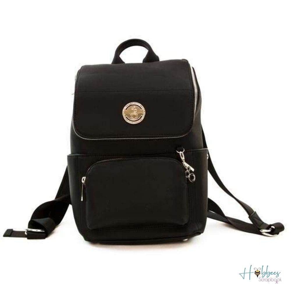 Luxury Crafters Backpack / Mochila Negra de Lujo Almacenamiento y Organización Nuvo