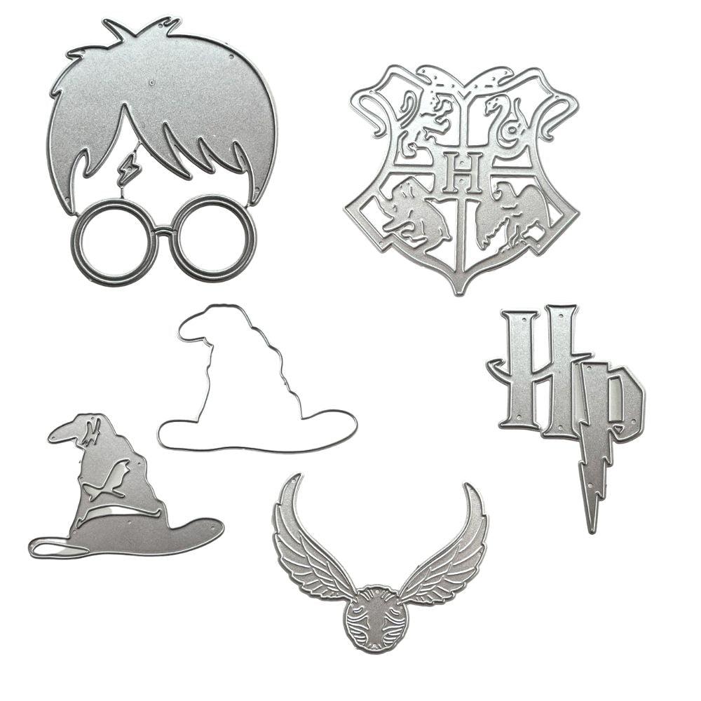 Set de Suajes de Corte Harry Potter Dados de Corte / Suajes / Troqueles Hobbees