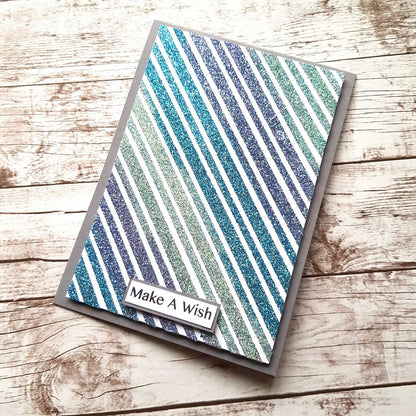 Thistle Embossing Powder / Polvo de Embossing Azul Brilloso Descontinuado Wow!