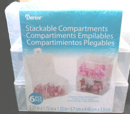 Stachable Compartments / Compartimientos Apilables Descontinuado Darice