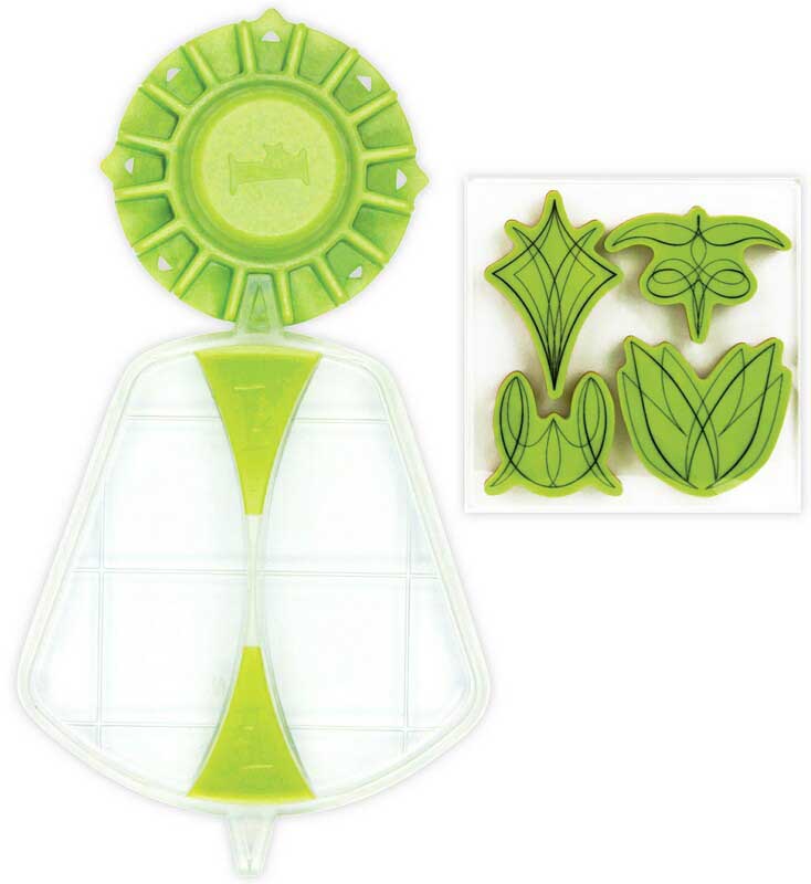 Stamping Gear Intro / Base Circular para Sellar Floral Descontinuado Inkadinkado