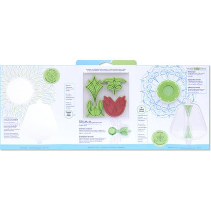 Stamping Gear Intro / Base Circular para Sellar Floral Descontinuado Inkadinkado