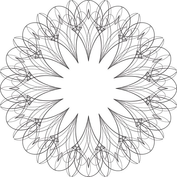 Stamping Gear Intro / Base Circular para Sellar Floral Descontinuado Inkadinkado