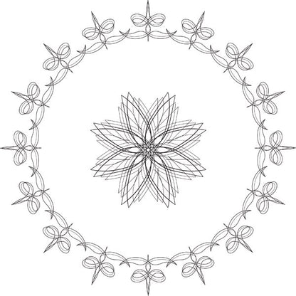 Stamping Gear Intro / Base Circular para Sellar Floral Descontinuado Inkadinkado