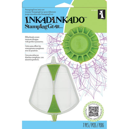Stamping Gear Intro / Base Circular para Sellar Floral Descontinuado Inkadinkado