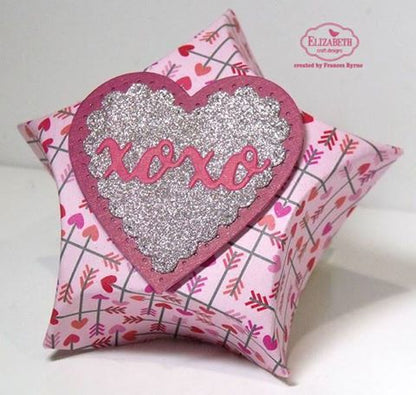 Star Pillow Box Die / Suaje de Caja de Almohada de Estrella Descontinuado Elizabeth Craft Designs