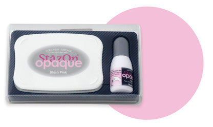 Stazon Opaque Blush Pink / Tinta Opaca Rosa Claro Descontinuado TSUKINEKO