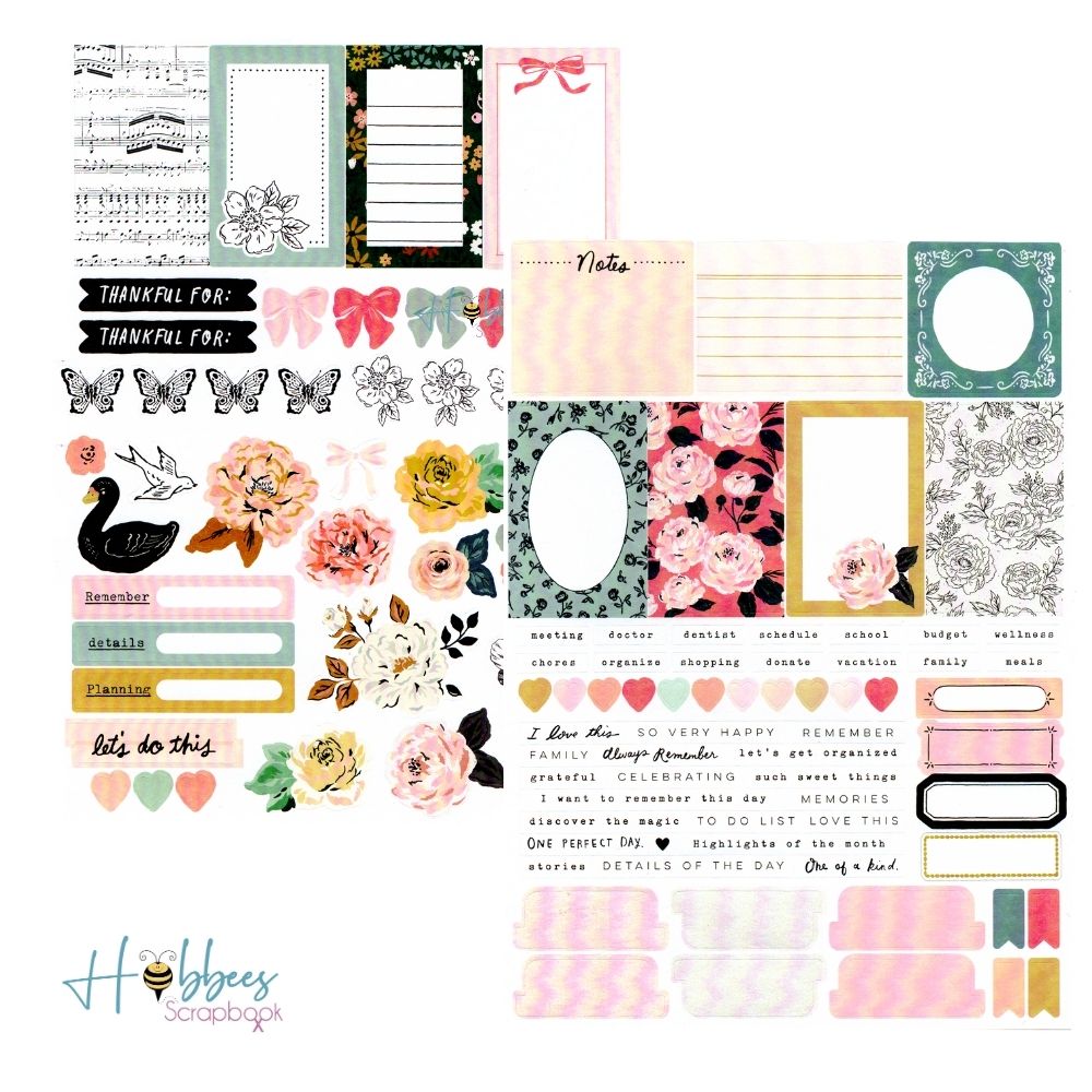 Day to Day Undated Freestyle Planner / Agenda Planificadora Rosas Descontinuado Maggie Holmes