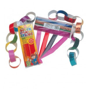 Pre-Gummed Chain Strips / Tiras de Papel con Pegamento Filigrana Hygloss