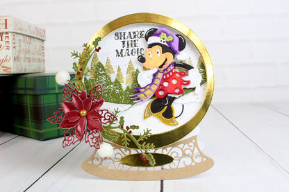 Disney Die Minnie Mouse / Suaje de Corte de Minnie Mouse Dados de Corte / Suajes / Troqueles Disney