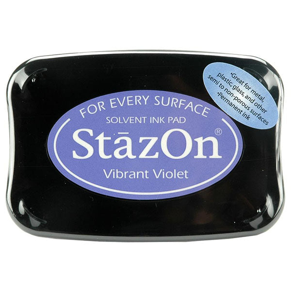 StazOn Vibrant Violet / Tinta Solvente Violeta Vibrante Tintas Tsukineko