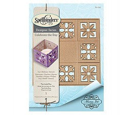 Tea Light Box Die / Suaje de Corte de Cajita de Luz Descontinuado Spellbinders