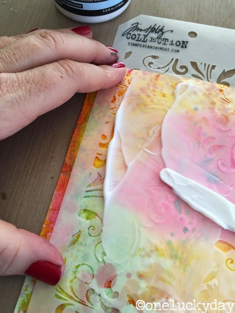 Opaque Matte Texture Paste / Pasta para texturizar Medios Mixtos y Pastas Texturizadoras Ranger