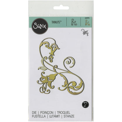 Thinlits Graceful Flourish Die / Suaje de Corte Florecer Elegante Dados de Corte / Suajes / Troqueles Sizzix