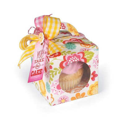 Thinlits Plus Box Cupcake Die / Suaje de Corte Caja para Cupcake Descontinuado Sizzix