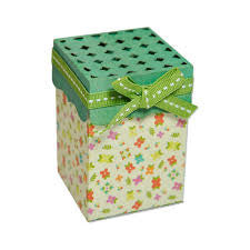 Thinlits Plus Box With Fancy Lid Die / Suaje de Corte Caja con tapa de Fantasía Descontinuado Sizzix