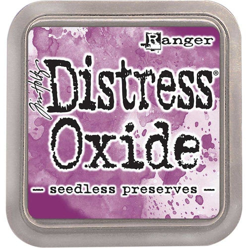 Tim Holtz Distress Oxide Seedless Preserves / Cojin de Tinta Efecto Oxidado Moras Tintas Ranger