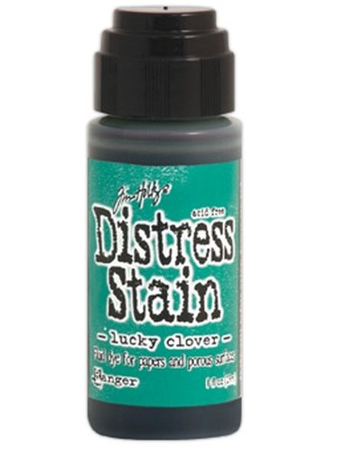 Tim Holtz -Distress Stain Lucky Clover / Tinta Verde (Trebol) Tintas Ranger