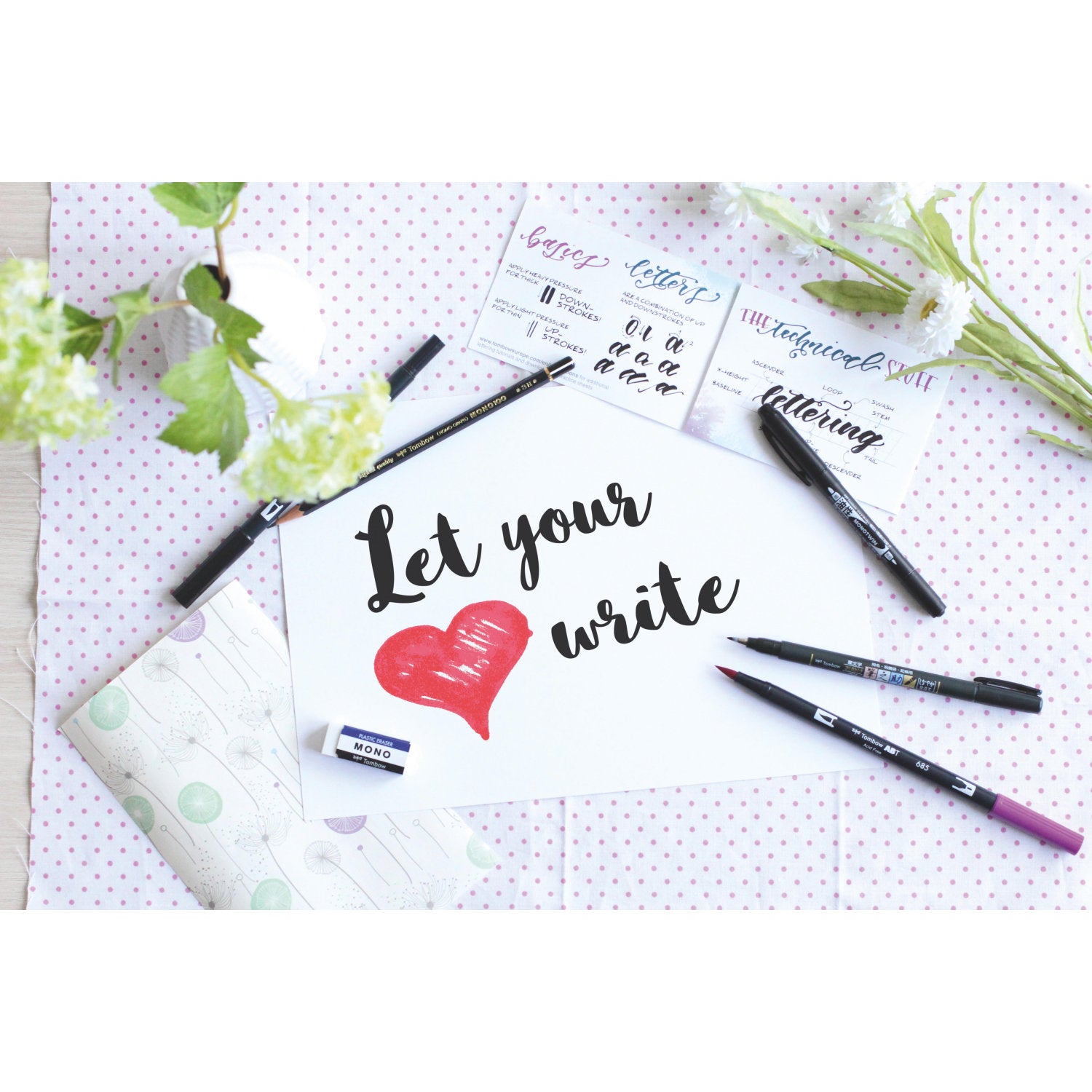 Advanced Lettering Set / Set Avanzado para Caligrafía Descontinuado Tombow