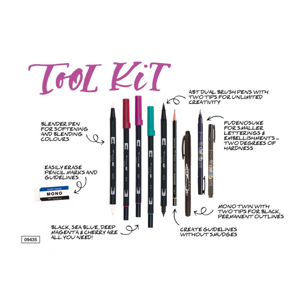 Advanced Lettering Set / Set Avanzado para Caligrafía Descontinuado Tombow