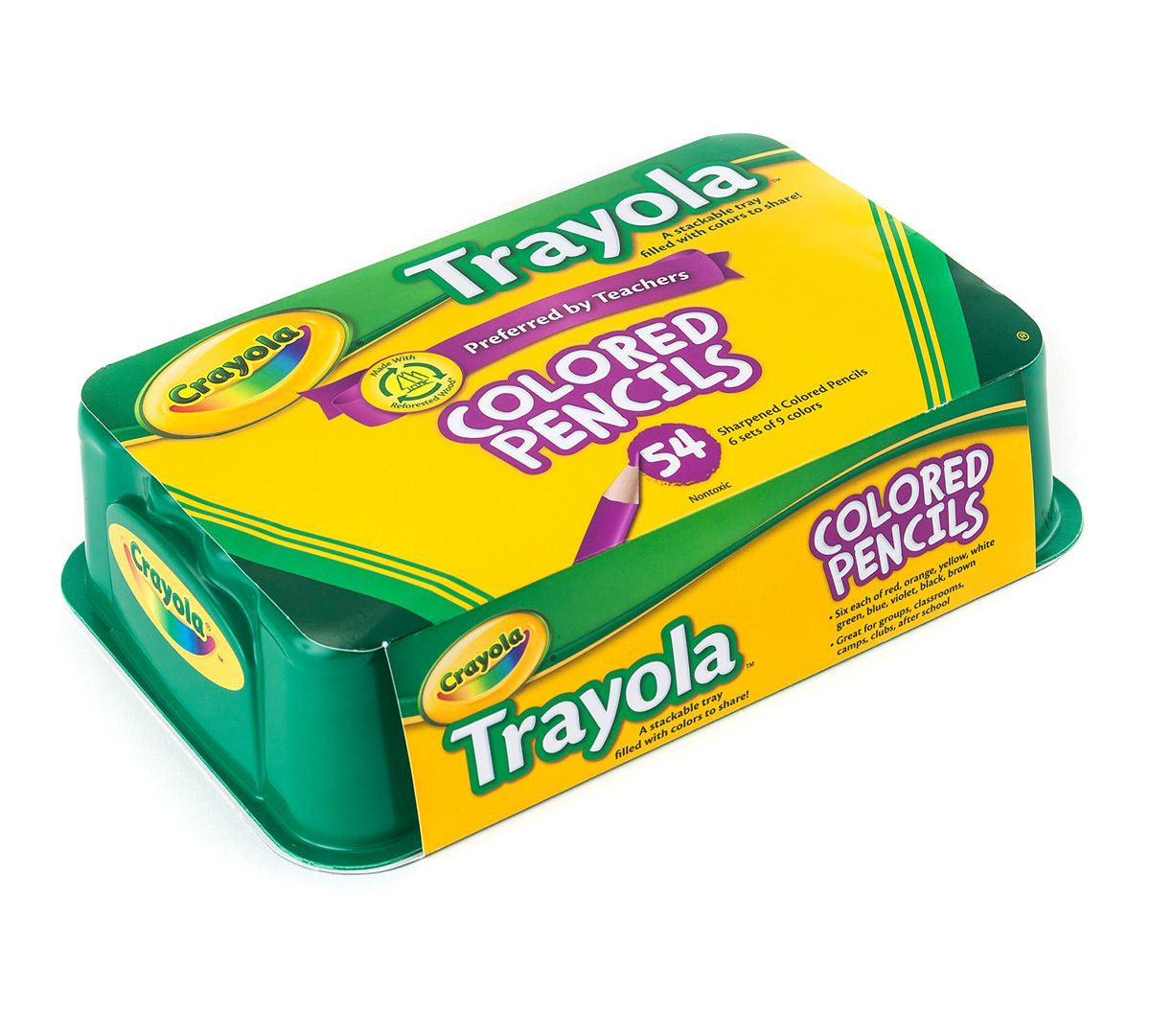 Crayola Colored Pencils / Bandeja de Colores Colores y Plumones Crayola