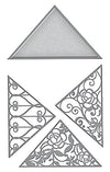 Triangle Fretwork  S5-279 / Triangulo Calado