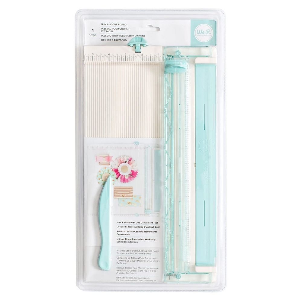 Trim &amp; Score Board v1 / Tabla de Corte y Dobleces Cortadoras / Guillotinas We R Memory Keepers