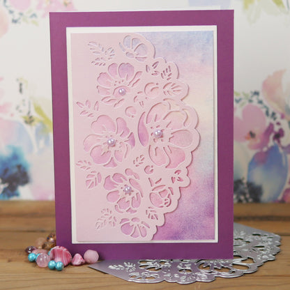 Flowers Lace Frame Die / Suaje De Marco Floral Descontinuado Elizabeth Craft Designs