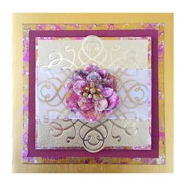 Curling Motif Hot Foil Die / Suaje de Bucles Descontinuado Anna Griffin