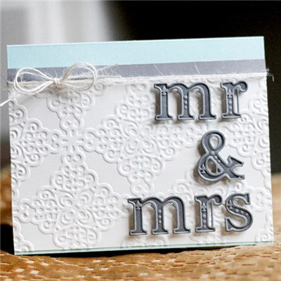 Victorian Letters / Suaje de Letras Victorianas Descontinuado Spellbinders