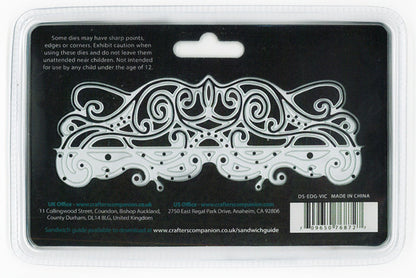 Victoriana Metal Die For Cutting Paper / Suaje de Corte Modelo Victoriana Descontinuado Crafter&