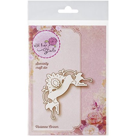 Vivianna Corner / Suaje de corte de Esquina Adornada Dados de Corte / Suajes / Troqueles Wild Rose Studio