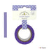 Washi Tape Lilac Swiss Dot / Cinta Adhesiva Descontinuado Doodlebug