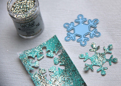Neptune Embossing Powder / Polvo de Embossing Neptuno Descontinuado Wow!