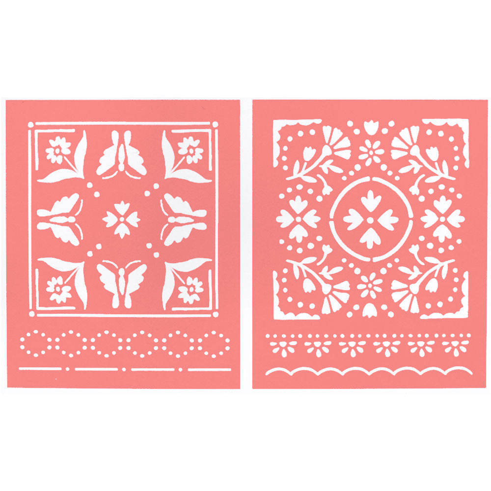 Sunny Days Stencils / Esténciles Decorativos Esténciles / Plantillas Darice